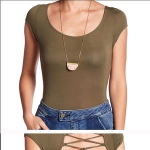 NWOT free people bodysuit